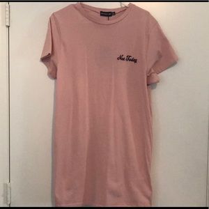 not today t shirt dress